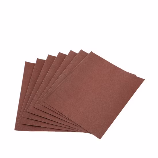 Kundenspezifisches 230*280mm Aluminiumoxid/AO-Trockenschleifpapier-Schleifpapier